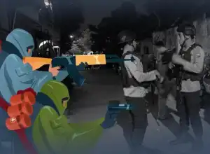 Densus 88 Kejar 3 Buron Terduga Teroris di Jakarta