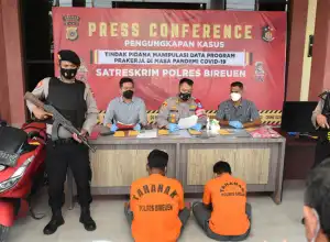 Manipulasi Data Program Prakerja, Dua Warga Bireuen Ditangkap