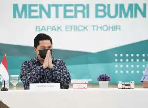 Menteri BUMN Erick Thohir Lakukan Pergantian Direksi PT PPI