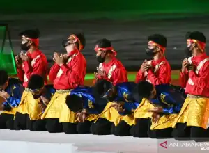 Saman Meriahkan Penutupan PON 2021