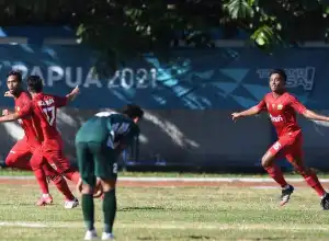 Papua Akui Pertahanan Tim Sepakbola Putra Aceh Kuat