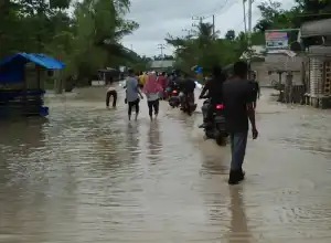 Banjir Aceh Utara Mulai Surut, Warga Mulai Diserang Penyakit