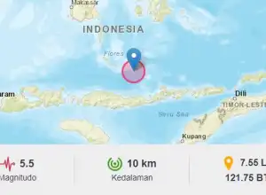 BMKG Peringatkan Wilayah Berstatus Siaga dan Waspada Evakuasi