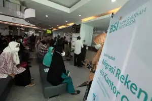 Migrasi BSI di Banda Aceh Berlangsung di Tengah Larangan Berkerumun