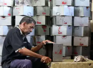 Foto Feature: Cincau, Makanan Favorit Saat Berbuka Puasa