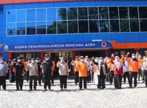 Peringati HKB, BPBA Simulasikan Gempa dan Tsunami 