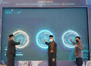 Dukungan Pengembangan Usaha Rakyat, BSI Luncurkan UMKM Center 