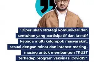 Tips CEO readers.ID Tangkal Hoax Vaksin Lewat Komunikasi Kreatif