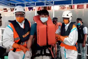 Tim SAR Evakuasi WN Filipina dari Kapal Kargo karena Sakit