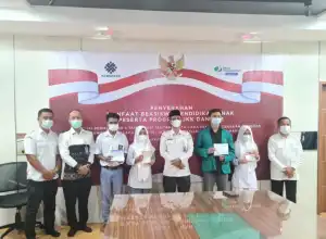 32 Anak di Banda Aceh Terima Beasiswa BP Jamsostek