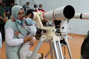 Hujan Deras, Super Blood Moon Tak Terlihat di Aceh