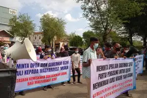 Demo di DPRA, APAM Sebut Dewan Sibuk dengan Pokir