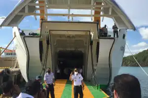 KMP Aceh Hebat 1 Bantu Mengurangi Antrian Panjang
