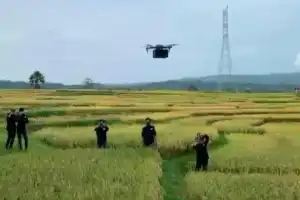 Mahasiswa USK Ciptakan Robot Bantu Petani di Aceh Besar