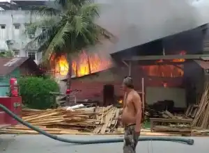 Sembilan Unit Rumah Warga di Aceh Tamiang Terbakar