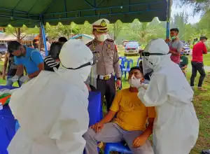 Satu dari 160 Pengunjung Wisata Reaktif Covid-19 Lewat Swab Antigen