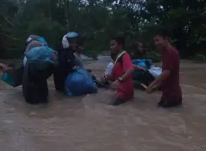 Sembilan Kecamatan Terendam Banjir di Simeulue