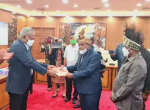 Pansus-Pemerintah Sepakat Revisi UU Otsus Papua