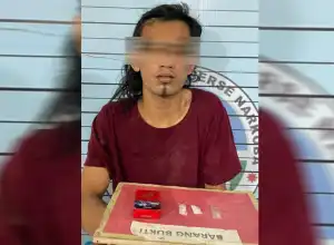 Melawan, Polisi Tembak Pengedar Sabu di Kaki Kiri