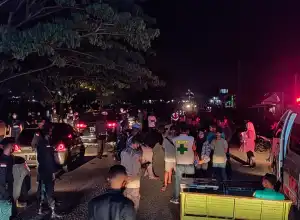 Ratusan Warga Lhokseumawe Terjaring Razia saat Nongkrong di Waduk