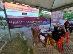 Polda Aceh Buka 234 Gerai Vaksin Covid-19