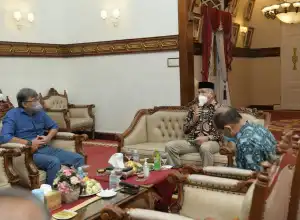 Nova dan Rektor USK Bahas Percepatan Pembebasan Lahan Kampus