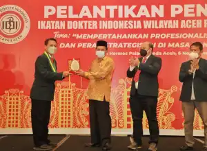 dr. Safrizal Rahman Terpilih Lagi, IDI Aceh Diminta Tingkatkan Kualitas Pelayanan