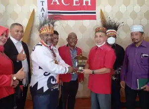 Majelis Rakyat Papua Berkunjung ke Partai Aceh