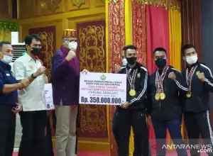 Atlet Aceh Peraih Medali Emas PON Papua Dapat Bonus Rp3,5 Miliar