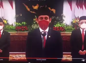 Presiden Lantik Nadiem Makarim sebagai Mendikbud-Ristek