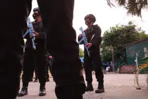 Densus 88 Tembak Mati Terduga Teroris di Makassar