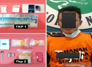 Polisi Ungkap Modus Sabu-Sabu Dikemas Plastik Beras Bansos