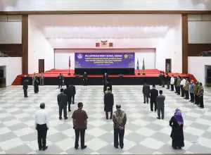 Rektor USK Lantik Sembilan Wakil Dekan Baru