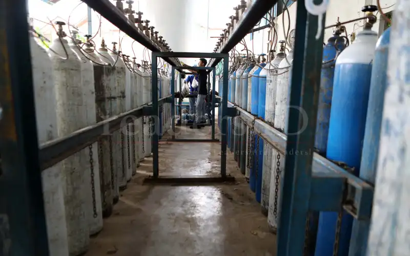 Foto Feature: Kebutuhan Oxygen Meningkat