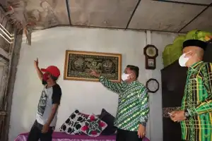 Pemkot Subulussalam Bantu Perbaiki Rumah Eks Kombatan GAM