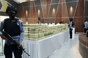 Napi Lapas Lhokseumawe Kendalikan Penyelundupan 353 Kg Sabu