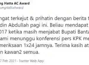 Pengurus Bung Hatta Award Sesalkan Penangkapan Nurdin Abdullah