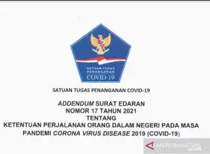 Satgas Wajibkan Pelaku Perjalanan Dalam Negeri Gunakan PeduliLindungi