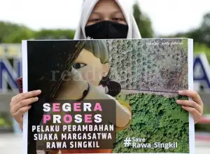 Warga Minta BKSDA Tindak Tegas Pelaku Perambahan SM Rawa Singkil