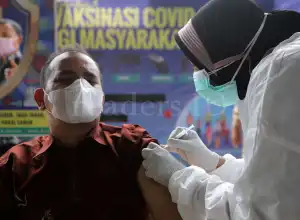 Antusias Ikut Vaksin, Bentuk Dukungan Putuskan Rantai Penularan Covid-19