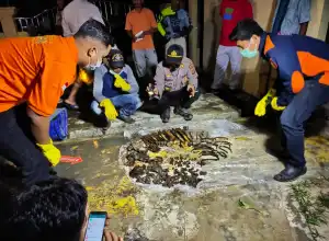 Kerangka Manusia Terbalut Mukena Ditemukan di Tambak Ikan