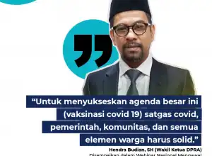 Hendra Budian: Tenaga Medis Wajib Divaksin