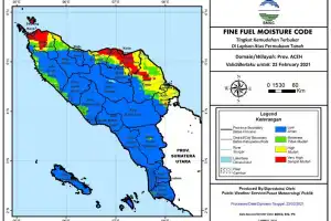 BMKG Ingatkan Hujan Hingga Potensi Kebakaran Bisa Terjadi di Aceh