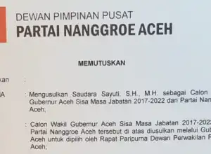 PNA Tunjuk Sayuti Sebagai Cawagub Dampingi Nova Iriansyah