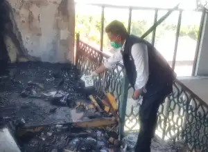 Oknum PNS di Bireuen Bakar Kantor Bupati, Diduga Karena Sakit Hati