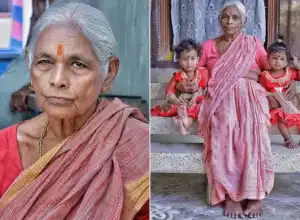 Wanita 73 Tahun di India Melahirkan Anak Kembar
