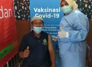 3.829 CJH Aceh Telah Disuntik Vaksin Tahap Pertama