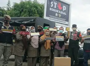 Operasi Pasar, Bea Cukai Sita 28 Ribu Batang Rokok Ilegal