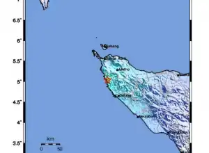 Gempa Dirasakan Warga di Aceh Jaya dan Aceh Besar