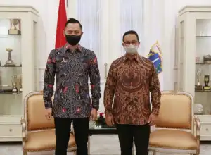 AHY Bantah Pertemuan dengan Anies Bahas Pilpres 2024